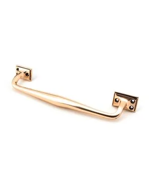 Polished Bronze 300mm Art Deco Pull Handle