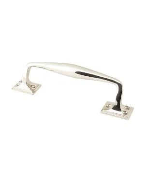 Polished Nickel 230mm Art Deco Pull Handle