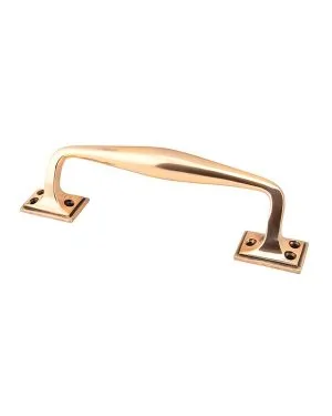 Polished Bronze 230mm Art Deco Pull Handle