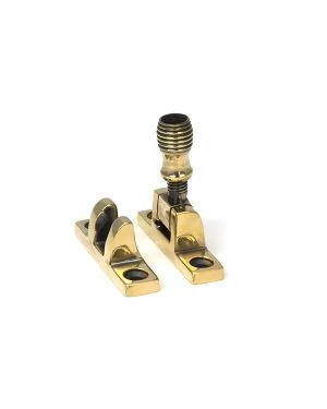Aged Brass Beehive Brighton Fastener - Narrow (Square)