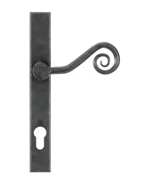 External Beeswax Monkeytail Slimline Lever Espag. Lock Set - RH