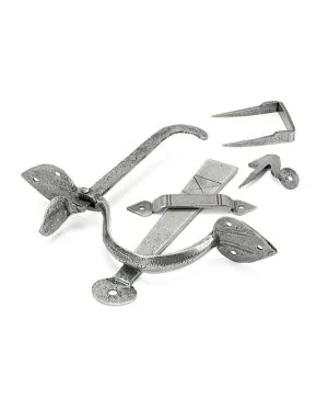Pewter Gothic Thumblatch - XL