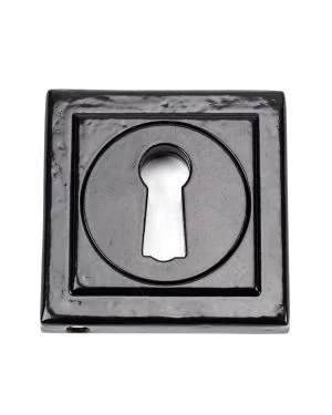Black Round Escutcheon (Square)