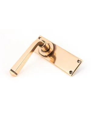 Polished Bronze Avon Lever Latch Set