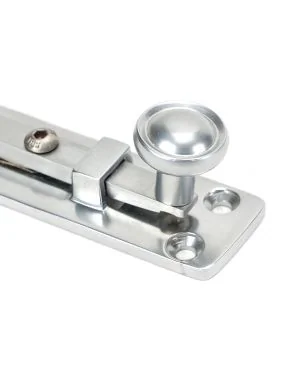 Satin Chrome 4" Universal Bolt