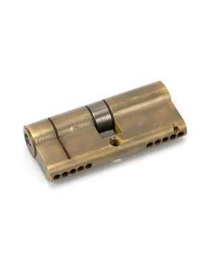 Aged Brass 35/35 5pin Euro Cylinder KA