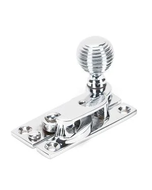Polished Chrome Beehive Sash Hook Fastener