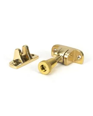 Polished Brass Brompton Brighton Fastener (Radiused)