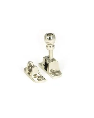 Polished Nickel Mushroom Brighton Fastener (Radiused)