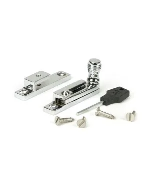 Polished Chrome Prestbury Quadrant Fastener - Narrow