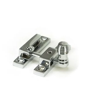 Polished Chrome Beehive Quadrant Fastener - Narrow