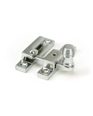 Satin Chrome Beehive Quadrant Fastener - Narrow