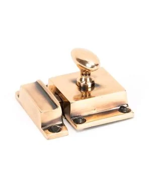 Polished Bronze Cabinet Latch