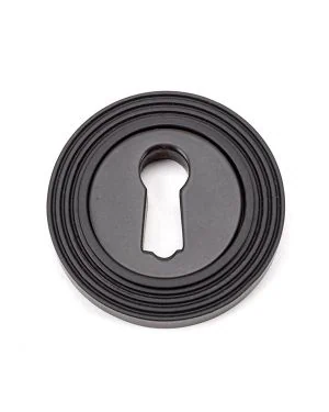 Aged Bronze Round Escutcheon (Beehive)