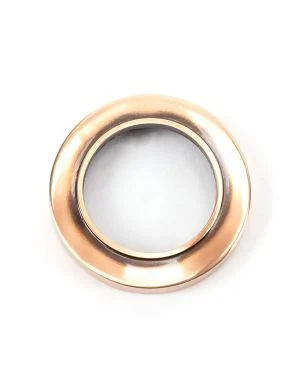 Polished Bronze Round Escutcheon (Plain)