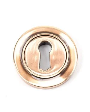 Polished Bronze Round Escutcheon (Plain)