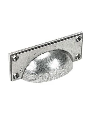 Pewter Art Deco Drawer Pull