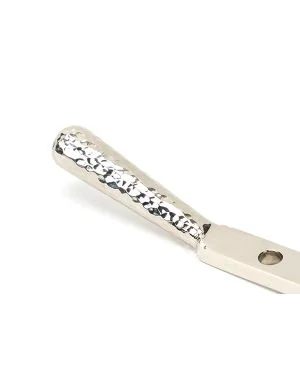 Polished Nickel 12" Hammered Newbury Stay