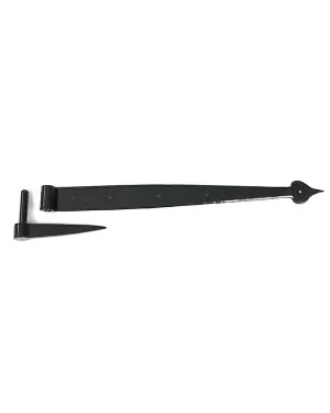 Black 24" Band & Spike Hinge (Pair)