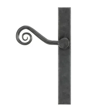 External Beeswax Monkeytail Slimline Lever Espag. Latch Set -LH