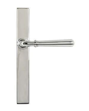 Polished Marine SS (316) Newbury Slimline Lever Espag. Latch Set