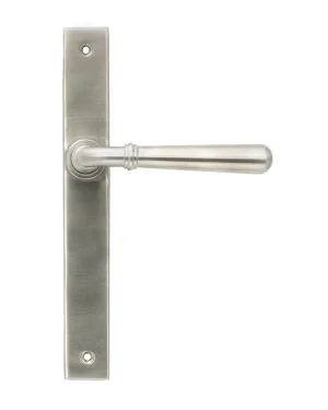 Satin Marine SS (316) Newbury Slimline Lever Espag. Latch Set