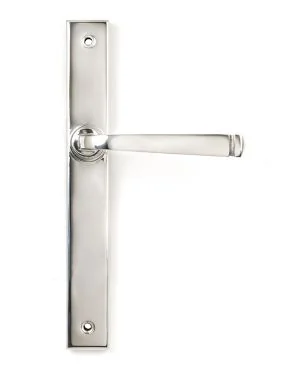 Polished Marine SS (316) Avon Slimline Lever Espag. Latch Set