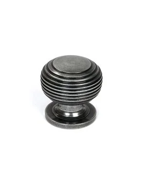 Pewter Beehive Cabinet Knob 30mm