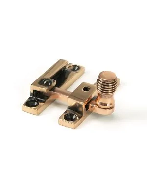 Polished Bronze Beehive Quadrant Fastener - Narrow