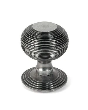 Pewter Beehive Centre Door Knob