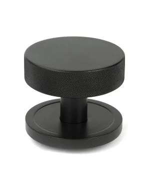 Aged Bronze Brompton Centre Door Knob (Plain)