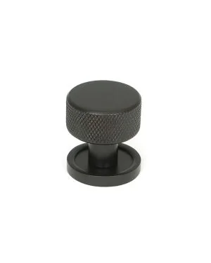 Aged Bronze Brompton Cabinet Knob - 25mm (Plain)