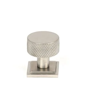 Satin SS (304) Brompton Cabinet Knob - 25mm (Square)