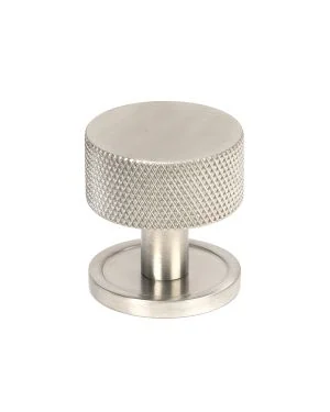 Satin SS (304) Brompton Cabinet Knob - 32mm (Plain)