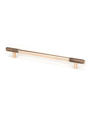 Polished Bronze Half Brompton Pull Handle - Large