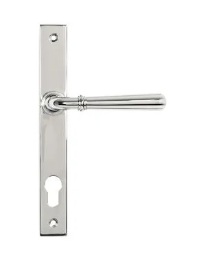 Polished Marine SS (316) Newbury Slimline Lever Espag. Lock Set