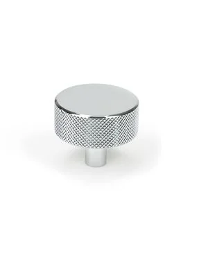 Polished Chrome Brompton Cabinet Knob - 38mm (No rose)