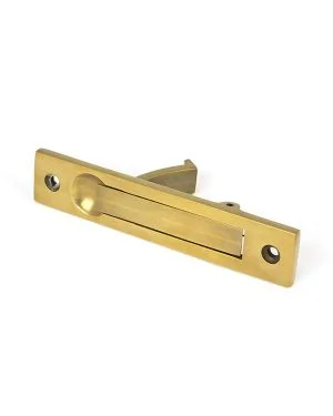Aged Brass 125mm x 25mm Edge Pull
