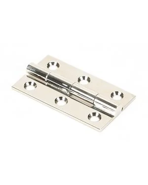 Polished Nickel 2" Butt Hinge (pair)