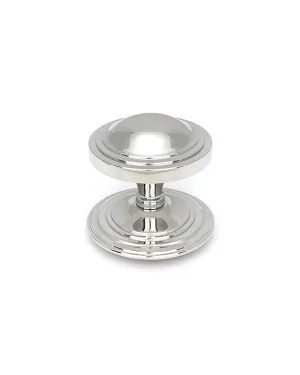 Polished Marine SS (316) Art Deco Centre Door Knob