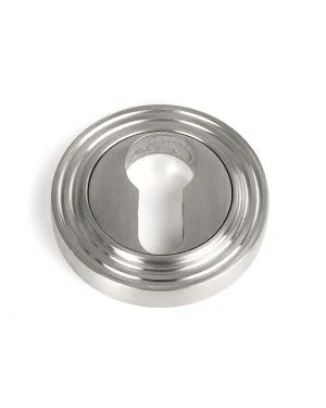 Satin Marine SS (316) Round Euro Escutcheon (Beehive)