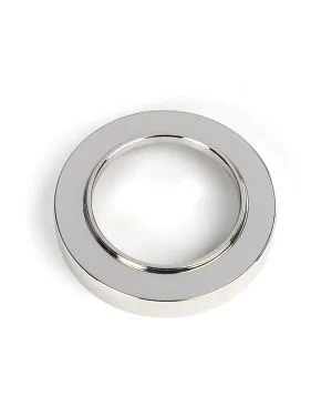 Polished Marine SS (316) Round Euro Escutcheon (Plain)