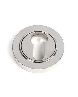 Polished Marine SS (316) Round Euro Escutcheon (Plain)