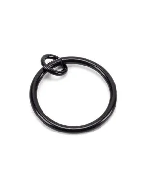 Black Curtain Ring