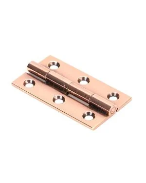 Polished Bronze 2" Butt Hinge (pair)
