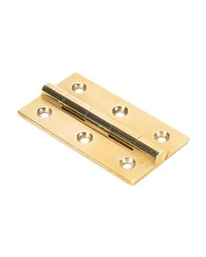 Polished Brass 2.5" Butt Hinge (pair)