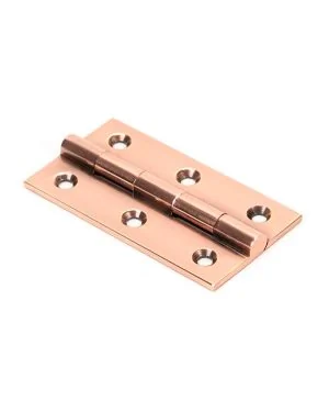 Polished Bronze 2.5" Butt Hinge (pair)