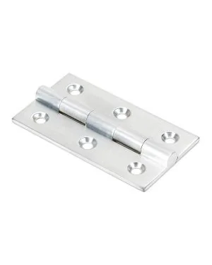 Satin Chrome 2.5" Butt Hinge (pair)