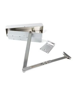 Polished Chrome Size 2-5 Door Closer & Cover