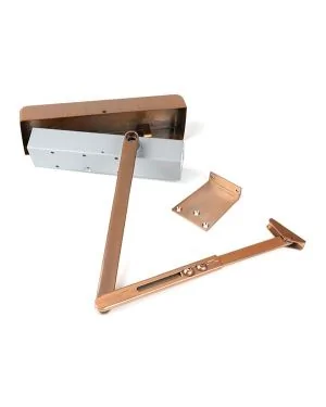 Polished Bronze Size 2-5 Door Closer & Cover